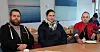 Samboerparet Kristian Hjemgård og Silje K Kristiansen risikerer å stå uten arbeid når ruteklargjøringen flyttes fra Bodø-terminalen til Østlandsterminalen. – Jobb innen distribusjon kan være et alternativ, foreslår Ruben Pedersen (t.h.) som også synes de stadige endringene er uforståelige.