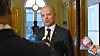 Trygve Slagsvold Vedum fikk klar beskjed fra ansatte i leverandørindustrien på Vestlandet: Sørg for utvidet permitteringsregelverk.