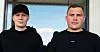 Johan Rinnan Veske og Sander Rygg Kvåle fotografert i mai i fjor.
