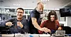 LÆREVILJE: Arild Steinmoen (til venstre) og Ellisiv Kleven studerer på Industrifagskolen en dag i uka. De andre dagene jobber de som fagarbeidere på Kongsberg Defence & Aerospace.