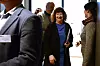 FERDIGFORHANDLET: Spekters A-del er i boks. Her er EL og IT Forbundets Reidunn Wahl fotografert etter å ha sagt hei til Spekter-leder Anne-Kari Bratten.