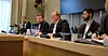 KREVER HANDLING: Arnstein Aasestrand (midten) og FLT vil ha en opptrappingsplan for fagskoleplasser. Det ga han klart uttrykk for under budsjetthøringen i Stortingets utdannings- og forskningskomité.