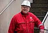 GODT FORNØYD: Hovedtillitsvalgt ved Hydro Husnes, Ørjan Normann sier det er en vinn-vinn-situasjon at de får ti tidligere Nyrstar-ansatte for å bidra med oppstarten av B-hallen ved verket.