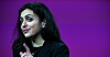Arbeids- og inkluderingsminister Hadia Tajik (Ap) besøkte Industri Energis landsmøte tirsdag ettermiddag.