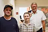 Ansatte ved LOs kontor i Brussel i 2022. Fra venstre kontorets leder Robert Renè Hansen, Nora Hansen og Knut Arne Sanden. I bakgrunnen Hansens kontorstol. Derfra til DEFS styrerom er det 25 meter. LO er sentralt plassert.