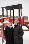 Både Selma Mahnin (t.v) og Sara Akturk er tillitsvalgte i Fagforbundet.