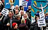 LOs nestleder, Tor Arne Solbakken var på plass.