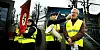 SYMPATI: Det er stemning i LO-forbundene for sympatistreik med Fellesforbundet, hvis det blir nødvendig. (Arkivfoto av Steinar Krogstad i Fellesforbundet fra streiken i 2016.)