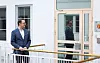 FAST STOPP: Det er mange som må innom Riksmeklerens kontor i løpet av et tariffoppgjør. Alle må ringe på før de slipper inn i et av de viktigste lokalene i den norske modellen.