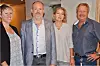 Brede smil i oljearbeidernes fagforbund etter seieren i lagmannsrett. Fra venstre: Gro Losvik og Alexander Lindboe fra IndustriEnergi og Elisabeth Bjelland og Roy Alexandersen fra Safe.