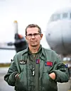 TILLITSVALGT: Stein-Håkon Eilertsen, tillitsvalgt, Norsk Offisersforbund (NOF) ved Andøya Flystasjon.