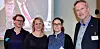 HØRING: NTL deltok på høringen om utflytting av statlige arbeidsplasser i Stortinget mandag. F.v. Janna Bitnes Hagen (leder NTL Landbruksdirektoratet), Julie Lødrup (forbundssekretær), Kjersti Barsok (1. nestleder) og Bjørn Halvorsen (leder NTL Sentralforvaltningen).