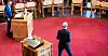 Helse- og omsorgsminister Bent Høie (H) og Jonas Gahr Støre (Ap) under muntlig spørretime på Stortinget.