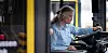 ERFAREN: Marit Sauge har kjørt buss i en årrekke.