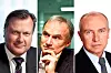 DIREKTØRER PÅ LØNNSTOPPEN: (fra venstre) Administrerende direktør Joachim Høegh-Krohn i Argentum Fondsinvesteringer AS, konsernsjef Geir Isaksen i NSB og konsernsjef Christian Rynning-Tønnesen i Statkraft lå øverst på lønnstopp-lista - også i 2015