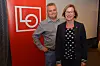 Forbundsleder i Fellesforbundet, Jørn Eggum, ønsker seg Rita Lekang inn på tinget. Tirsdag kveld var de sammen på valgmøte i Fauske.