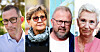 Forbundsleder Christopher Beckham i Handel og Kontor, forbundsleder Mette Nord i Fagforbundet, forbundsleder Jan Olav Andersen i El og IT-forbundet og LO-leder Peggy Hessen Følsvik.
