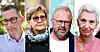 Forbundsleder Christopher Beckham i Handel og Kontor, forbundsleder Mette Nord i Fagforbundet, forbundsleder Jan Olav Andersen i El og IT-forbundet og LO-leder Peggy Hessen Følsvik.