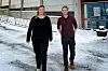 Helsefagarbeiderne Emma Straub (20) og Markus Isaksen (31) kommenterer funnene i den nye Sintef-rapporten. Isaksen har selv vært sykemeldt på grunn av forhold på jobben.
