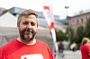 Distriktssekretær i LO Oslo og Akershus, Torbjørn Ness ønsket alle de tillitsvalgte og deres familier velkommen til familiefesten.