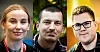 Ulrikke Hansen, Joakim Hagen og Daniel Brandsrød er delt i spørsmålet om egen kontingent for lærlinger.