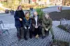 PROSJEKTMEDARBEIDERE: (Fra venstre:) Annikken Jøssund, Marthe Norderhaug, Steffen Kirkebæk og Kirsten Marthinsen.