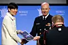 Fra presentasjonen av forsvarssjefens fagmilitære råd: Forsvarsminister Ine Eriksen Søreide og forsvarssjef Håkon Bruun-Hanssen