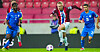 Erling Braut Haaland under VM-kvalifiseringskampen i fotball mellom Israel og Norge på Nagyerdei Stadion.