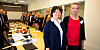 Runa Opdal Kerr, forhandlingsleder og direktør for arbeidsgiverområdet i Finans Norge, og Peggy Hessen Følsvik, første nestleder i LO.