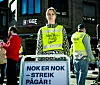 Avdelingsleder Martyna Kornikaite Sagsveen var klar for langvarig streik, og overrasket over at den endte så fort.