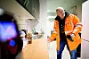PÅ KONTORET: Walfred Andersson har et trivelig pauserom hvor medlemmer kan stikke innom for en faglig og sosial prat.