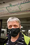TURNUSMAKER: Karl Magne Jensen er verneombud for renholderne ved T-banens verkstedbase på Ryen.