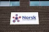 LOKALER: Det gamle postsorteringsbygget i Stokke er valgt til produksjon av vaksiner.