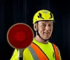 Njåls oppgave er å få trafikken til å flyte rundt veiarbeid eller andre hindringer.