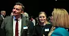 Henrik Asheim (t.v.) og Tina Bru ble begge gjenvalgt som nestledere i Høyre.