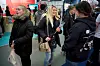 SØKENDE: Britt Karin Moe (t.v.) og Eirin Husabø på standen til NTNU under Yrkesmesse Stavanger.