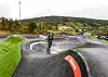 PUMPTRACK: Sykkel er en av hans store lidenskaper. Og moro på sykkelen skal være for alle, mener Hansen, som er en av ildsjelene bak pumptrack-anlegget i Harstad.