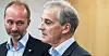 Trond Giske sammen med statsminister Jonas Gahr Støre, fra da han var nestleder sammen med Hadia Tajik i 2017.