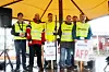MARKERING: Fra markeringen i Grimstad 17. august. Nå er det gått ytterligere to og en halv måned uten noen løsning på konflikten.