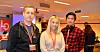 På LO Stats ungdomskonferanse: Mink Chan fra SL, Emma Skar fra IE og Are Bergli Heier fra El og IT-forbundet