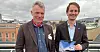 LYTTET TIL INNSPILL: Lars mamen (t.v.) og Fair Play Bygg Oslo har kommet med innspill til Høyres ferske program mot arbeidslivskriminalitet, som stortingsrepresentant  Aleksander Stokkebø har jobbet med.