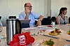 SLAPP INN: John Leirvaag slapp inn hos Nav, og hadde medlemsmøte der.