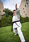 KARATE: Helena Bozicevic har trent karate i 15 år og holder gamle kunster ved like hjemme på Etterstad.