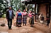 Dette er familien som kvinnerettighetsaktivist og urfolksleder Lolita Chavez rømte til i fjellene da hun ble truet på livet.