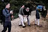 Are Stranden dokumenterte reisen for Norsk Folkehjelp, også da de norske sosialarbeiderne fikk i oppdrag å samle hellige steiner som skulle fraktes til hovedkontoret til en av partnerne.