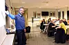 FORNØYD: Forhandlingsleder for Fellesforbundet, Bjørn Anders Jonassen, er fornøyd med oppgjøret. Det synet ble delt av et enstemmig forhandlingsutvalg.