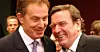 Britiske Tony Blair og tyske Gerhard Schröder ville «modernisere» sosialdemokratiet.