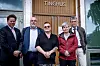 BISTO SJØFOLKA: Advokat Terje Hernes Pettersen, rådgiver Ronny Øksnes og LO-advokat Rune Lium bisto Annica Johansson og Gøril Kvalberg i retten.