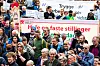 LO i Oslo arrangerer 1.mai-toget i Oslo. I 2019 var oppslutningen rekordstor med over 10.600 personer i toget.