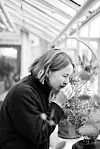 TØYEN: Palmehuset i Botanisk hage ligger like ved leiligheten til Anja Bakken Riise. Salvien minner henne om Italia hvor forloveden hennes kommer fra.